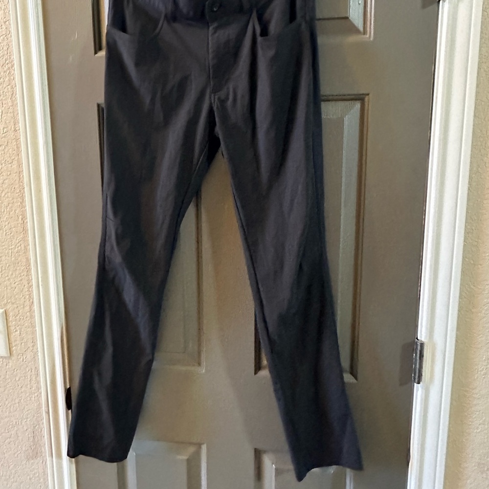Old Navy Active Go Dry Black Dress Pants Straight Leg